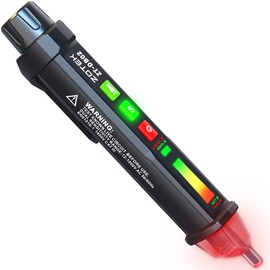 ZOTEK ZT-DB02 Voltage Tester, Non-Contact Voltage Tester, AC 12V-1000V/48V-1000V Dual Range, Live/Null line Tester, Electric Tester with Flashlight,Wire Breakpoint Finder, Buzzer Alarm Device.