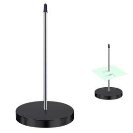 Writing Slots, Paper Slots, Punch Slots, Receipt Holders for Paper Memo Holder (1 Piece, Black) Receipts, Paper, Orders, Stamps, Organization, Durable, for Tabletop, Restaurant, Office, Hotel, Reception Counter (Black)