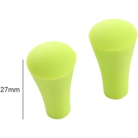 Jowxsx 2Pcs Black Silicon caps, Phone Holder Cap Anti-silp Silicone Cap Phone Stand Black Green Motorcycle Mount Holder Electrical Device Mounts