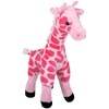 Rhode Island Novelty Pink Giraffe Plush | 11 Inches Long