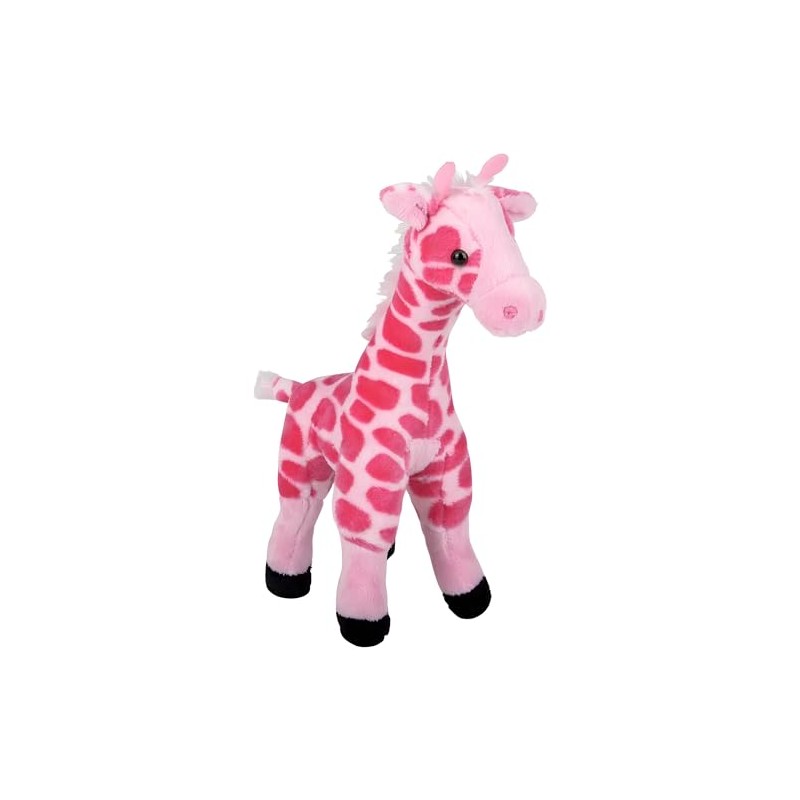 Rhode Island Novelty Pink Giraffe Plush | 11 Inches Long