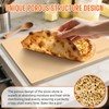 22 Inch Rectangle Pizza Stone Set, Large Pizza Stone for