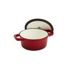 Smith & Clark 1-Quart Enameled Cast Iron Dutch Oven Pot