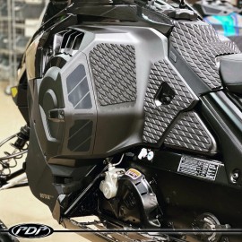 Proven Design Products 2023 Ski-Doo 850 SUMMIT DIAMOND GRIP KNEEPAD KIT by PDP BLACK