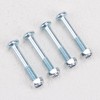 Comidox 2Pairs Metal Zero Gravity Chair Replacement Screws & Nuts
