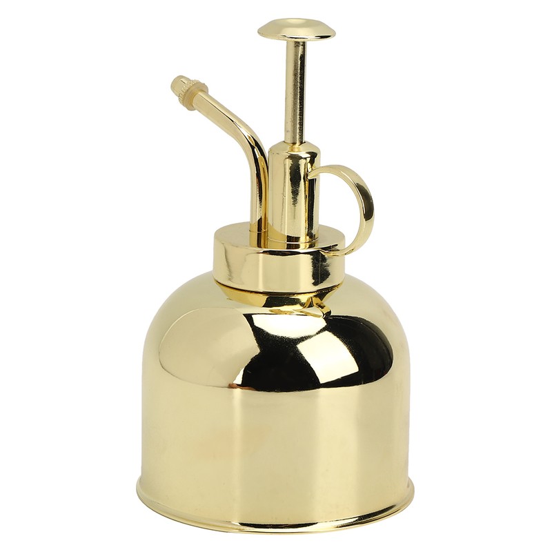 Stainless Steel Hand Pressure Plant Flower Watering Pot Spray Bottle