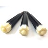 Okinawa Sanshin Karakui 3 Piece Set [Kuroki Octagonal Sand] Pre-Drilled