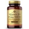 Solgar Vitamin D3 (Cholecalciferol) 125 MCG (5000 IU), 100 Softgels