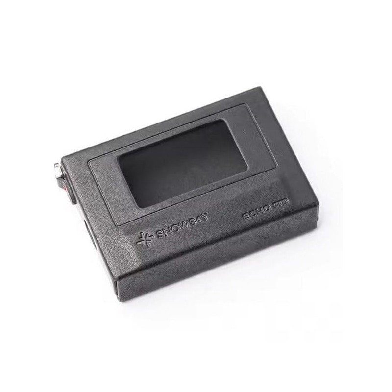 Leather Case for FiiO Echo Mini (Black)