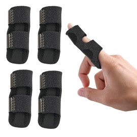 4pcs finger splint,finger brace for broken finger support middle finger/ring finger middle straightener