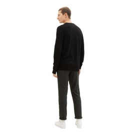 TOM TAILOR Men's Jumper, 29999 - Black