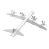 Aircraft Wind Spinner Metal Windmill Airplane Wind Spinner Sculpture for