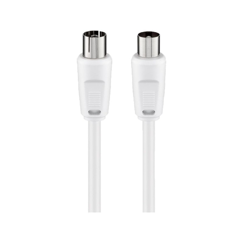 Goobay 11512 Antenna Cable 5 m / Coaxial Male to