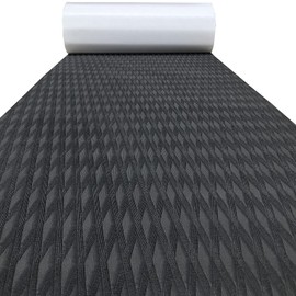 KXKZREN EVA Foam Boat Flooring Self-Adhesive Non-Slip Traction Mat for Bass Boat Kayaks Yacht SUPs Motorboat Golf Cart, Easy Install Marine Decking Sheet, 21.6" x 90.55" / 12.2"x 45.2"