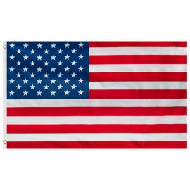 Second Ave USA United States of America Flag 5ft X 3ft Large with Brass Eyelets American National Sports Party Celebration Banner Flag