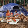 EchoSmile 8-Person Camping Tent – Waterproof Windproof Tent with Rainfly