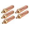 5Pcs Acetylene Cutting Tips Brass Copper Welding Nozzles Torch Consumables