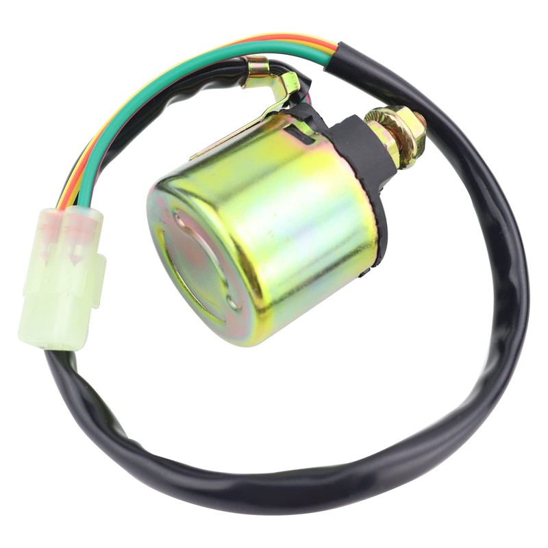 STABSOLI Starter Motor & Solenoid Relay & Ignition Switch for