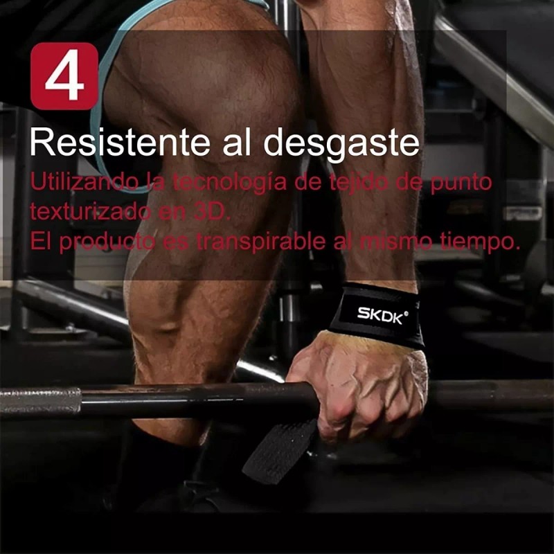 Baixi Straps Muñequera Gym Crossfit Pesas Lifting Fitness Cinta