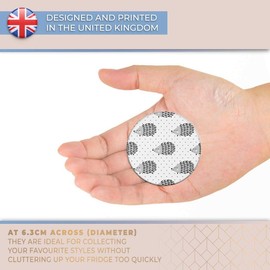 Destination Vinyl ltd Magnet for Refrigerator, Fridge BW - Cute Hedgehog Garden Animals for Office, Cabinet and Whiteboard, Magnetic Stickers, 41132