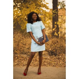 Catwalk Collection Handbags - Medium Cross Body Bag For Women - Shoulder Bag - Quilted Leather - Detachable Adjustable Strap - Josie - Blue