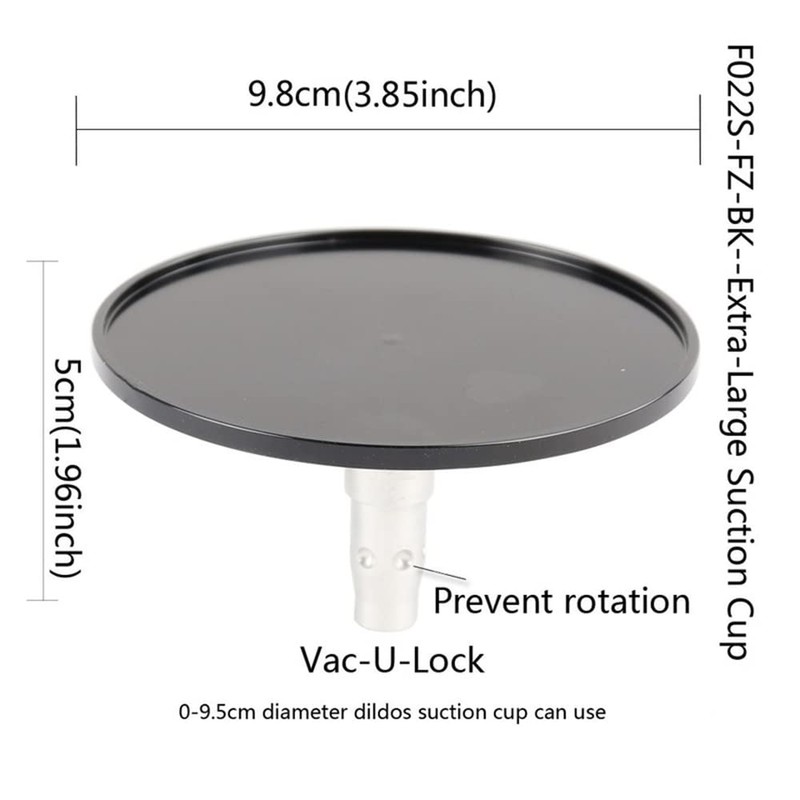 EBIEFLY Air Quick Connector Vacuum Vac-u-Lock Machine Attachments Suction Cup