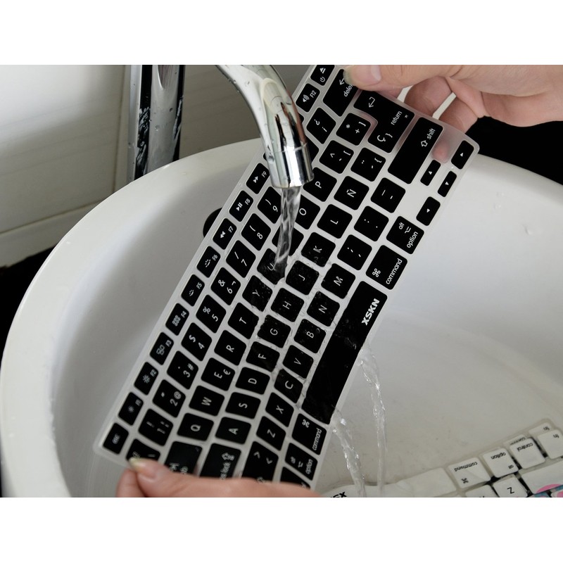 XSKN Spanish Language Silicone Keyboard Skin Cover for MacBook Air