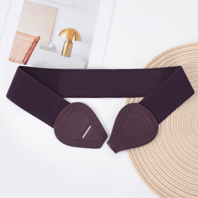 TRIWORKS Women Wide Elastic Belt