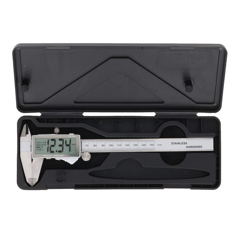 Takagi Large Screen Stainless Steel Digital Caliper 5.9 inches (150