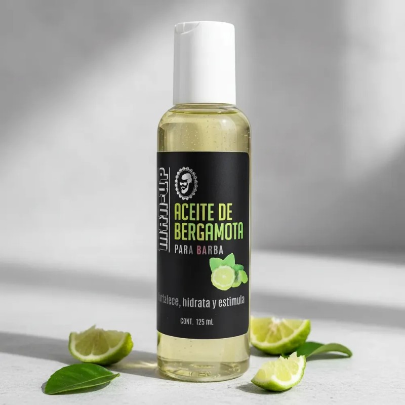 Aceite De Bergamota 125 Ml Crece Barba Y Bigote Kit