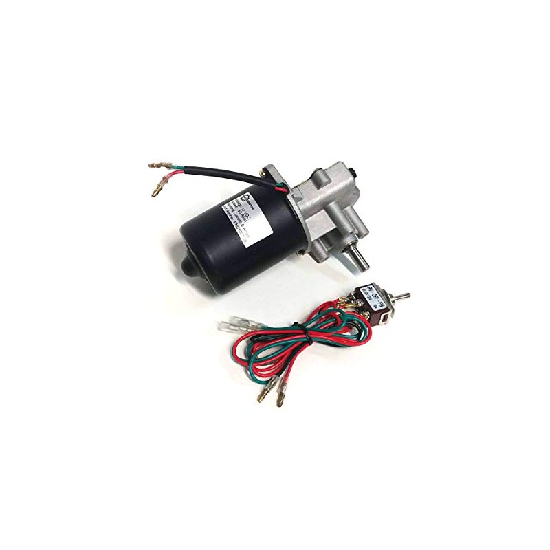 Makermotor 3/8" D Shaft 12V DC Reversible Electric Gear Motor