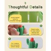 VVGAOGES Sink Strainer Plug 2 Pack Cactus Design Anti-Clogging Anti-Odor