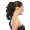 Crush Ponytail Long Curly Women's Reversible Claw Clip In Attachment