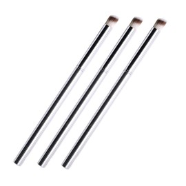 WOONEKY Nail Art Brush Set 3pcs for Nail Art Pen Manicure Beauty Tool Lightweight Easy to Use