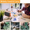 Yunking Soldering Iron Kit 15 In 1, 60W 220V Adjustable