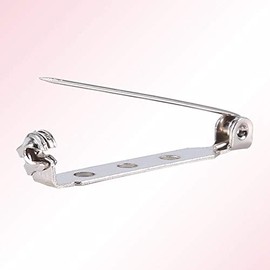 50 Uds . De Alfileres de Barra , Broche con Cierre Trasero , Cierre de Seguridad , Manualidades DIY , 20/25/32/38mm para Ropa(32mm / 1 . 26in)