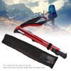 Collapsible Lightweight Aluminum Pole Hiking Stick Cane for Trekking Mountaineering