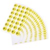 Gadpiparty Ground Symbol Stickers 400pcs Safety Protective Earth Protective Grounding