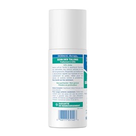 Dermal Therapy Heel Care Liquid Roll-On - Hidratación intensiva y reparación para talones agrietados, piel seca y áspera - Aplicación rápida y sin des