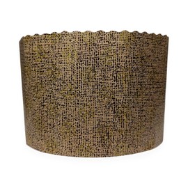 Bäckerei Spiegelhauer Panettone 500 g paper baking mould, set of 10, greaseproof and stable disposable moulds, dimensions (H x D): 9.5 x 13.4 cm