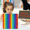 Rainbow Pop Fidget Math Learning Toy, Multiplication Table Educational Game,