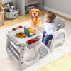 BABY JOY Baby High Chair, 8 in 1 Convertible High