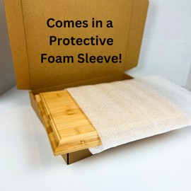 Real Bamboo Wood Plaque Blank, Perfect for Crafts, Multiple Sizes, Engravable Wooden Plaques, DIY Blank Plaques (7x9 inch)