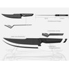 Knife Set - 15 PCS Kitchen Knife Set with Built-in