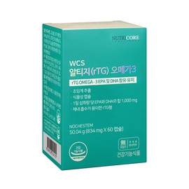Nutricore Altige Omega 3 834mg x 60 capsules (1 month) / 뉴트리코어 알티지 오메가3 834mg x 60캡슐 (1개월)