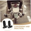 CHILDWEET Electric Moped Foot Peg Replacement 43-51mm Spacing Folding Pedal