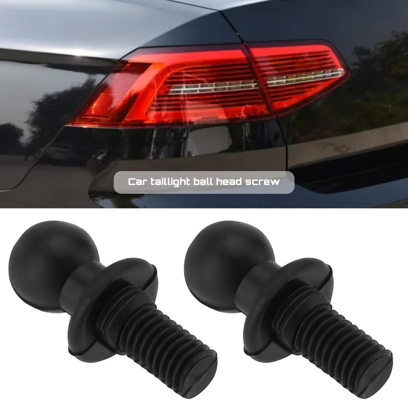 ECSiNG 4pcs Ball Head Screw Fastening Rear Light Threaded Bolt