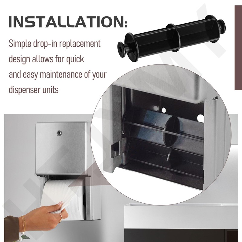 2-Pack Black B-4288 Replacement Spindle for Classic and Contura Series