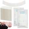 Neer 50 x Abdominal Pads Against Sweat White Non-Woven Fabric