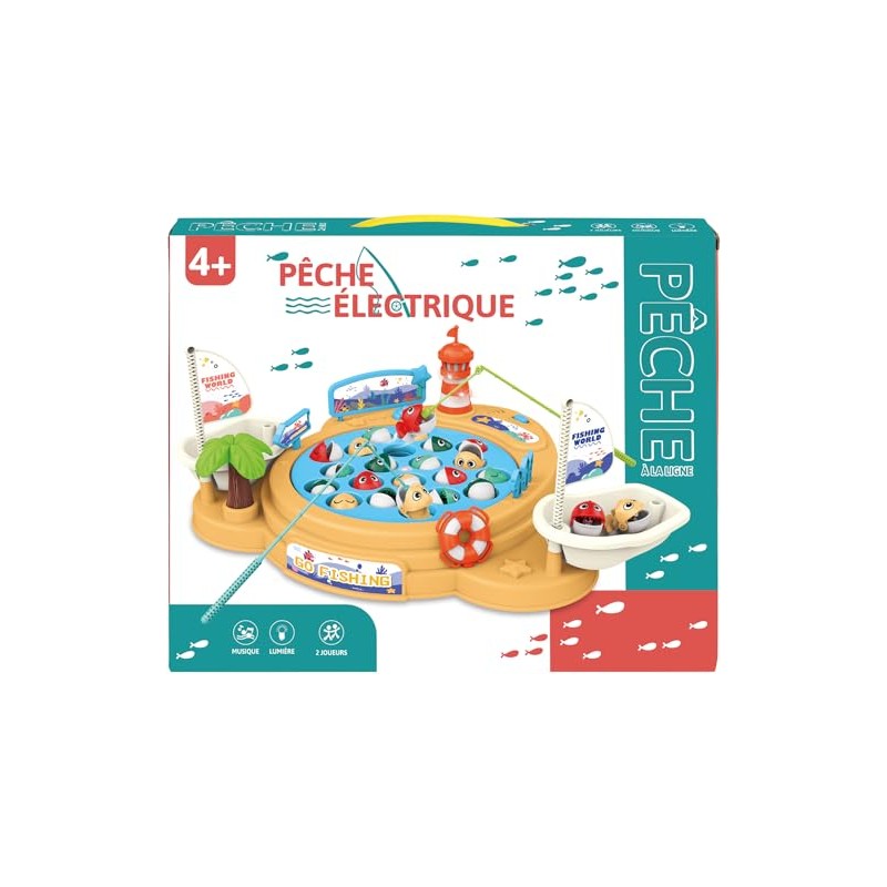 WDK PARTNER Game Fishing ELECTRN Lighthouse, Multi Colours